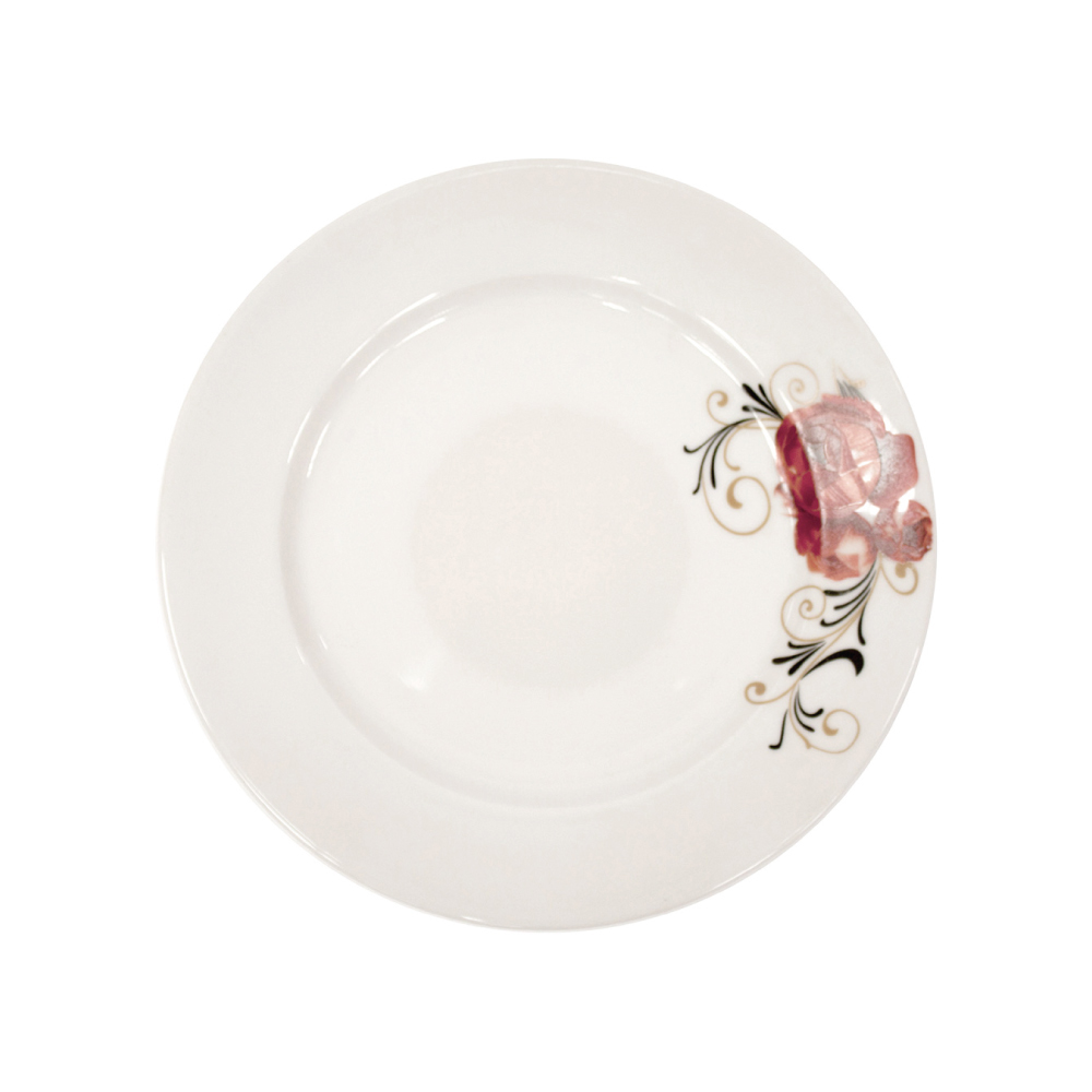 Durane Ceramic Dinner Plate Red Rose 27cm Image