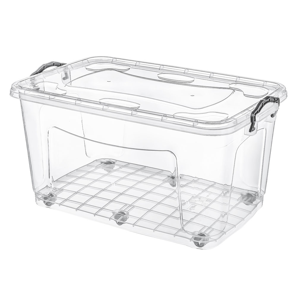Tuffex Roller Storage Box w Wheels 80L Image