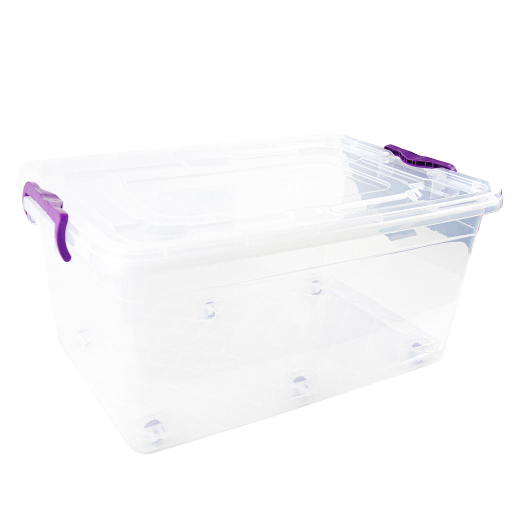 Asude Storage Box w Wheels 80L Image