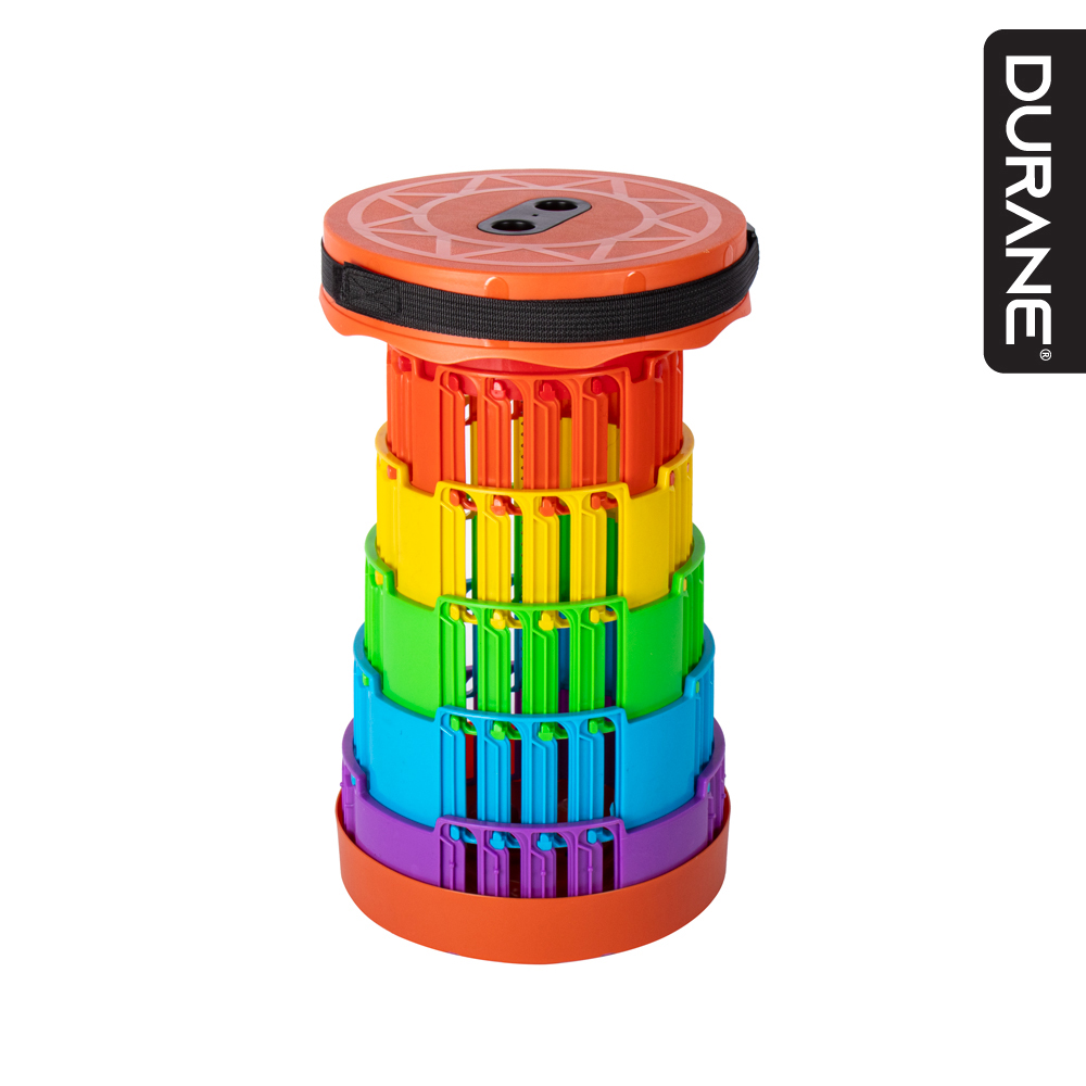 Durane Telescopic Stool Rainbow 5 Levels Image