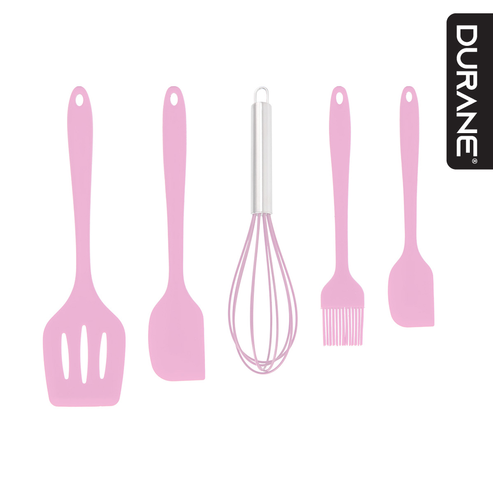 Durane Silicone Utensil Set 5pc Purple Image