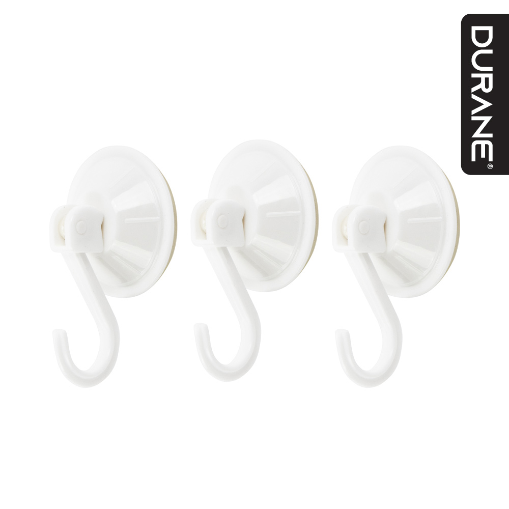 Durane Suction Hook Set 3pc HG-35055 45mm Image