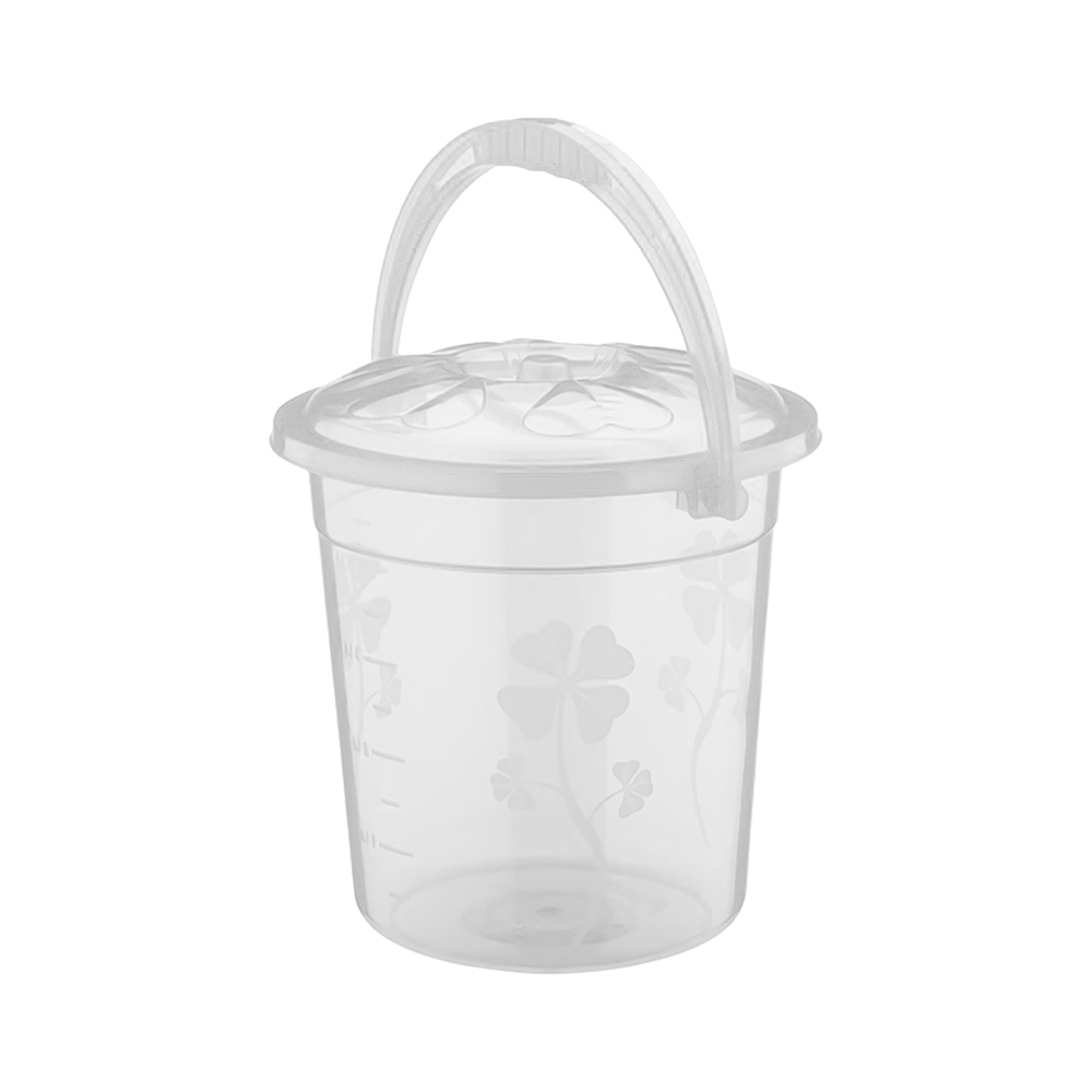 Asude Water Bucket Yonca Transparent 10L Image
