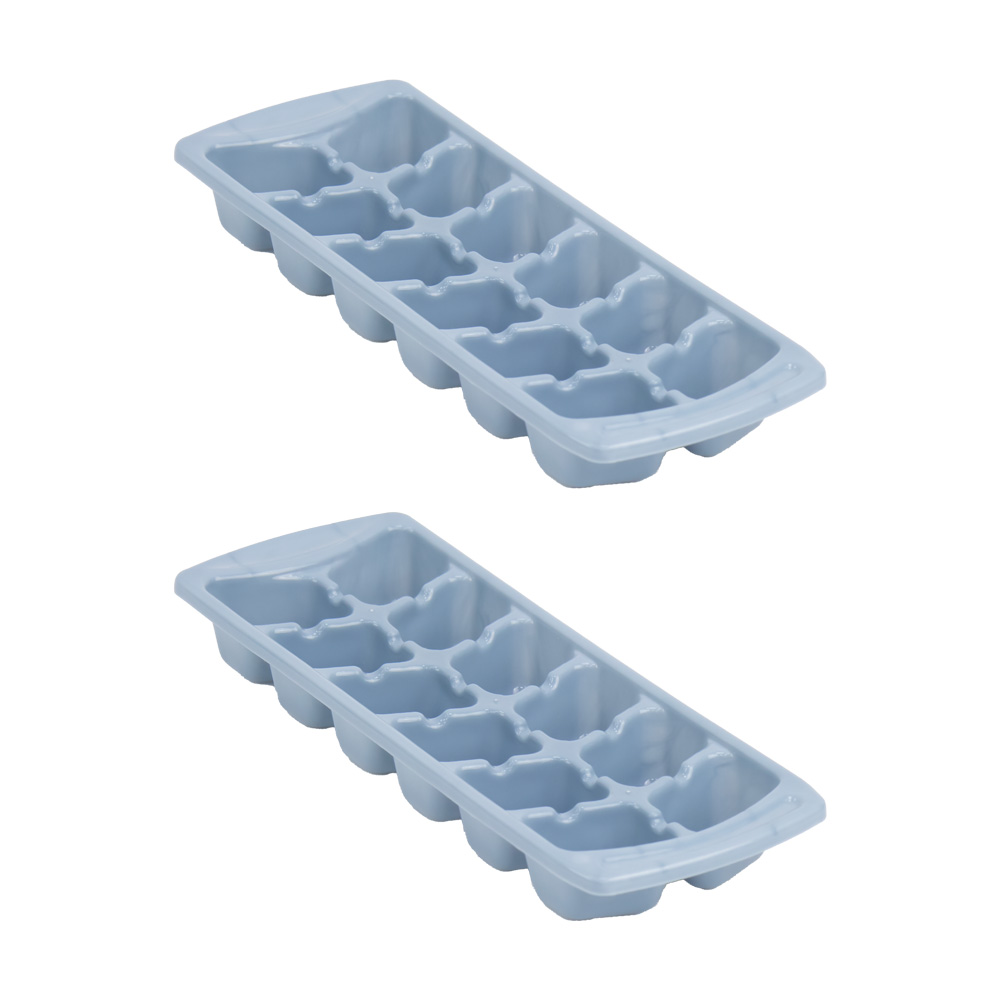 Kolorr Ice Cube Tray Set 2pc 12 cubes 8.4x4.6x2.6cm Image