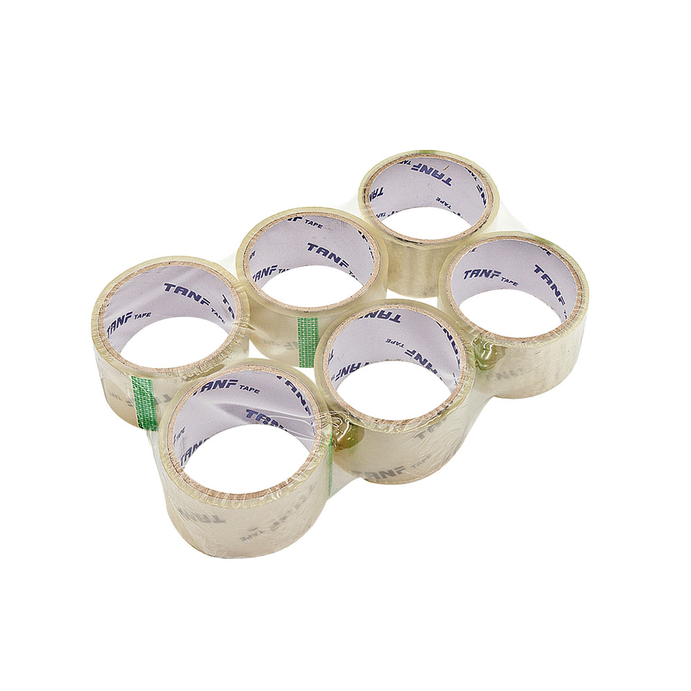 Durane Clear Tape 6pc 48mm x 30m Image